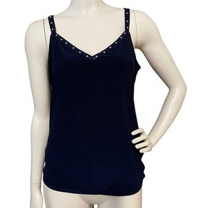 WHBM Deep Navy Blue Tank